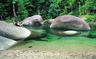 photo of the daintree river