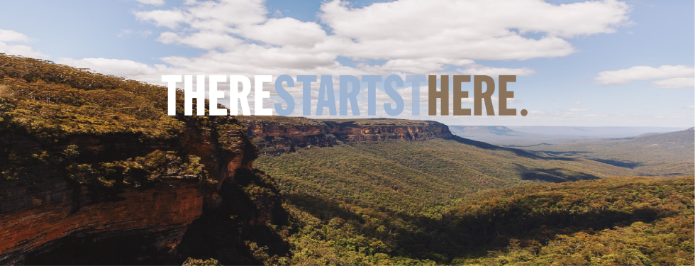 View from the Wentworth Falls over looking the Blue Mountain Valley