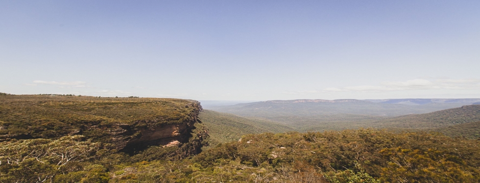 Blue Mountains lookout over the Jamison Valley