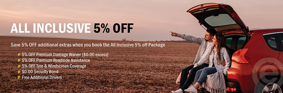 All Inclusive 5% Off
