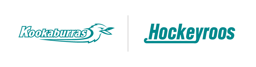 Kookaburras and Hockeyroos green logos