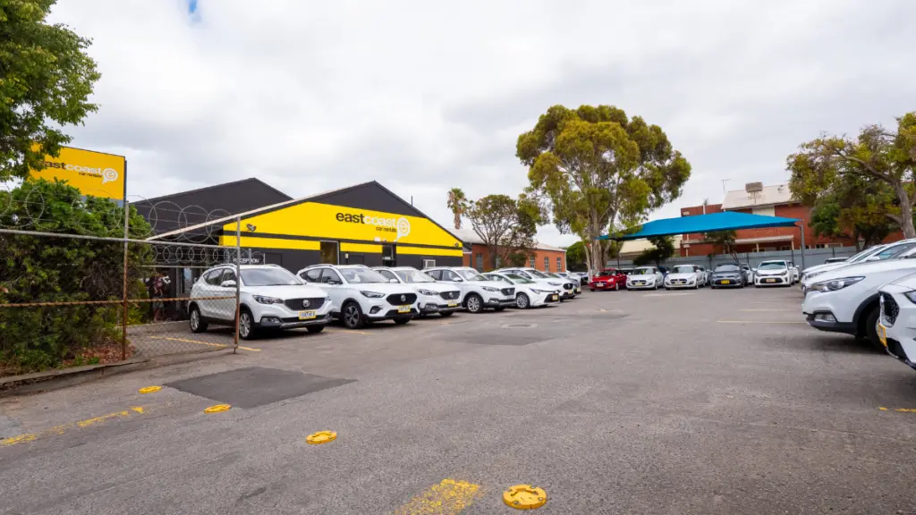 East Coast Car Rentals - Adelaide Airport