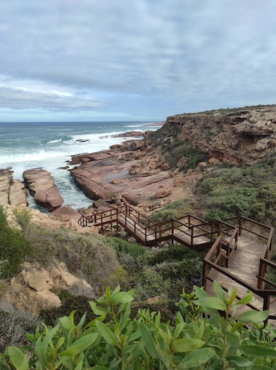 eyre peninsula south australia boardwalk to the beach