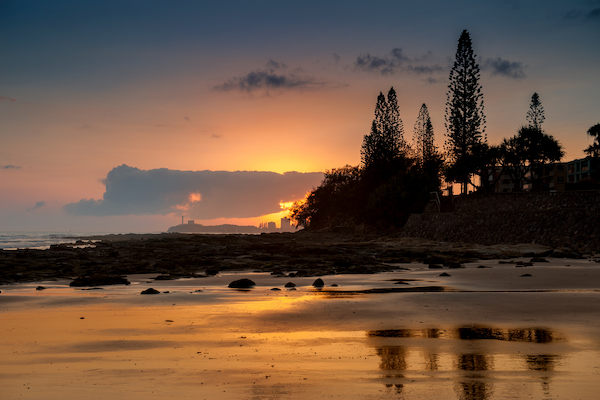 Sunset on the Beach