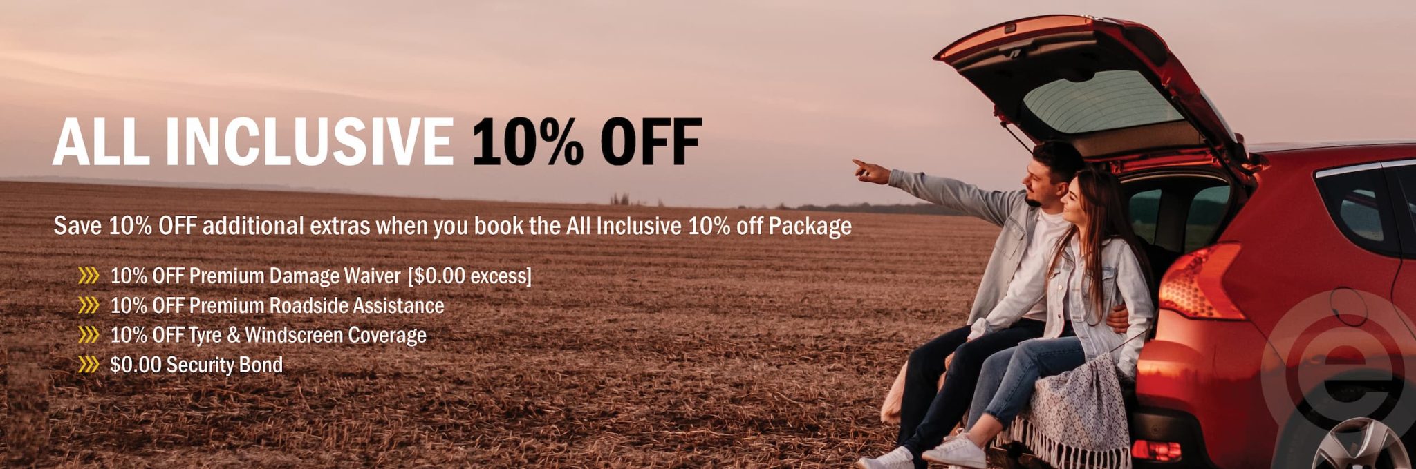 All Inclusive Car Rental Package East Coast Car Rentals