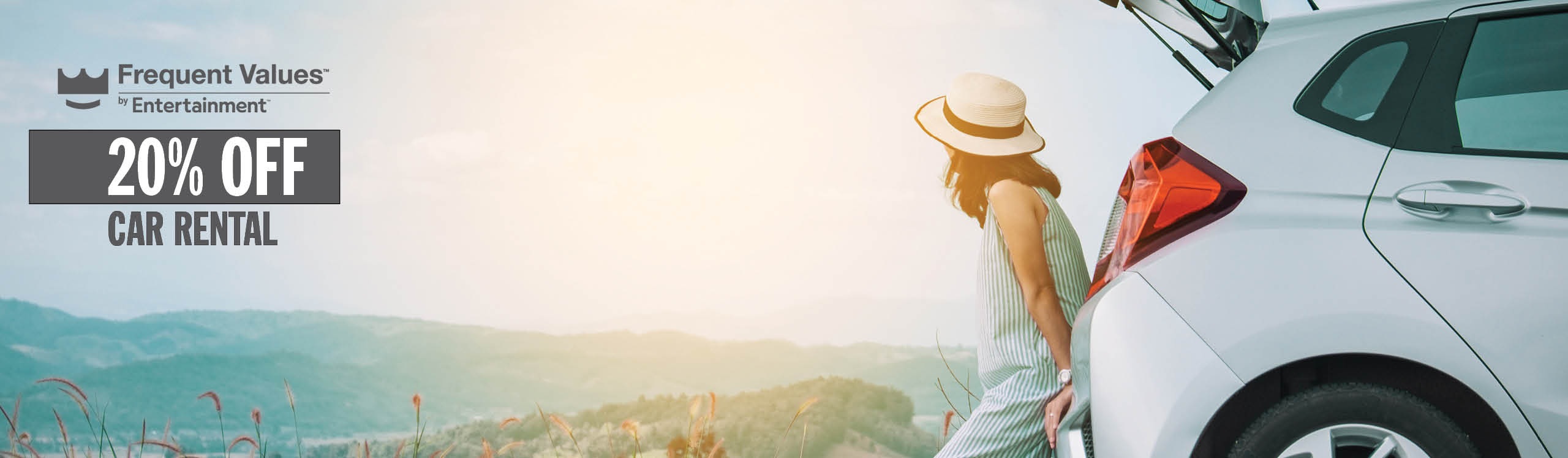 Frequent Values - 20% Off Car Rental 