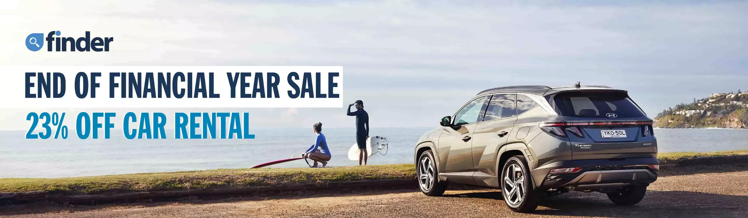 Finder - End of Financial Year Sale 23% Off All Car Rental