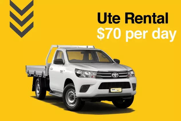 Rent a Ute for $70 a Day