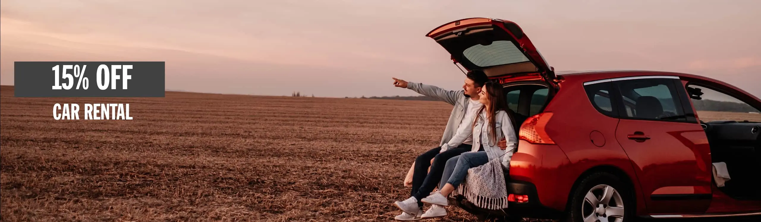 15% Off Car Rental