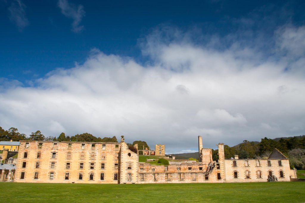 Photo of the Port Arthur historical site | Featured image for the Port Arthur Historical Site blog for East Coast Car Rentals.