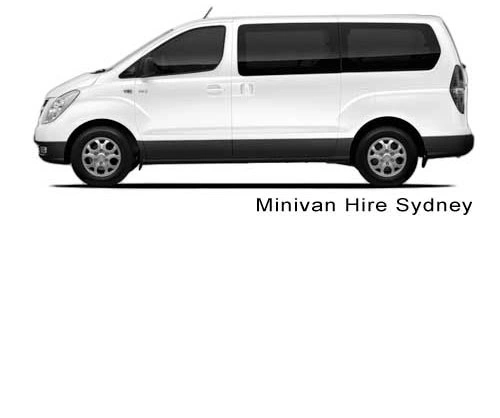 8 seater minivan hire near sydney airport