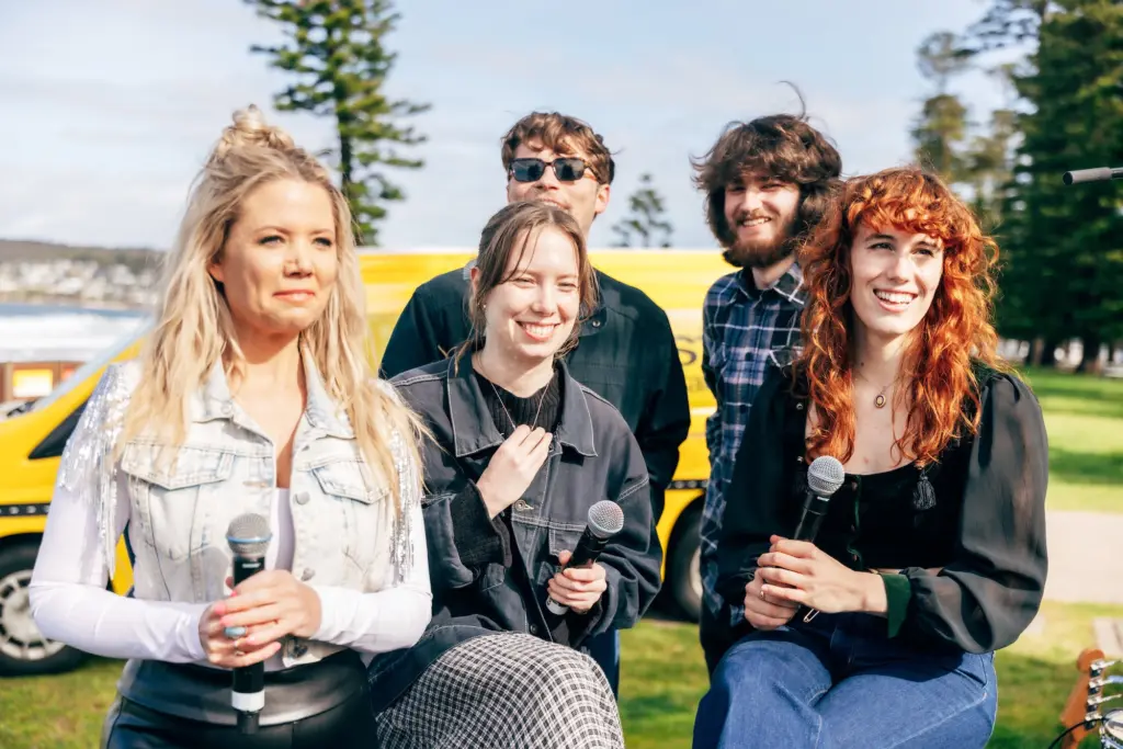 Selene and the Strange Named Winners of East Coast Car Rentals' I'm with the Band Competition