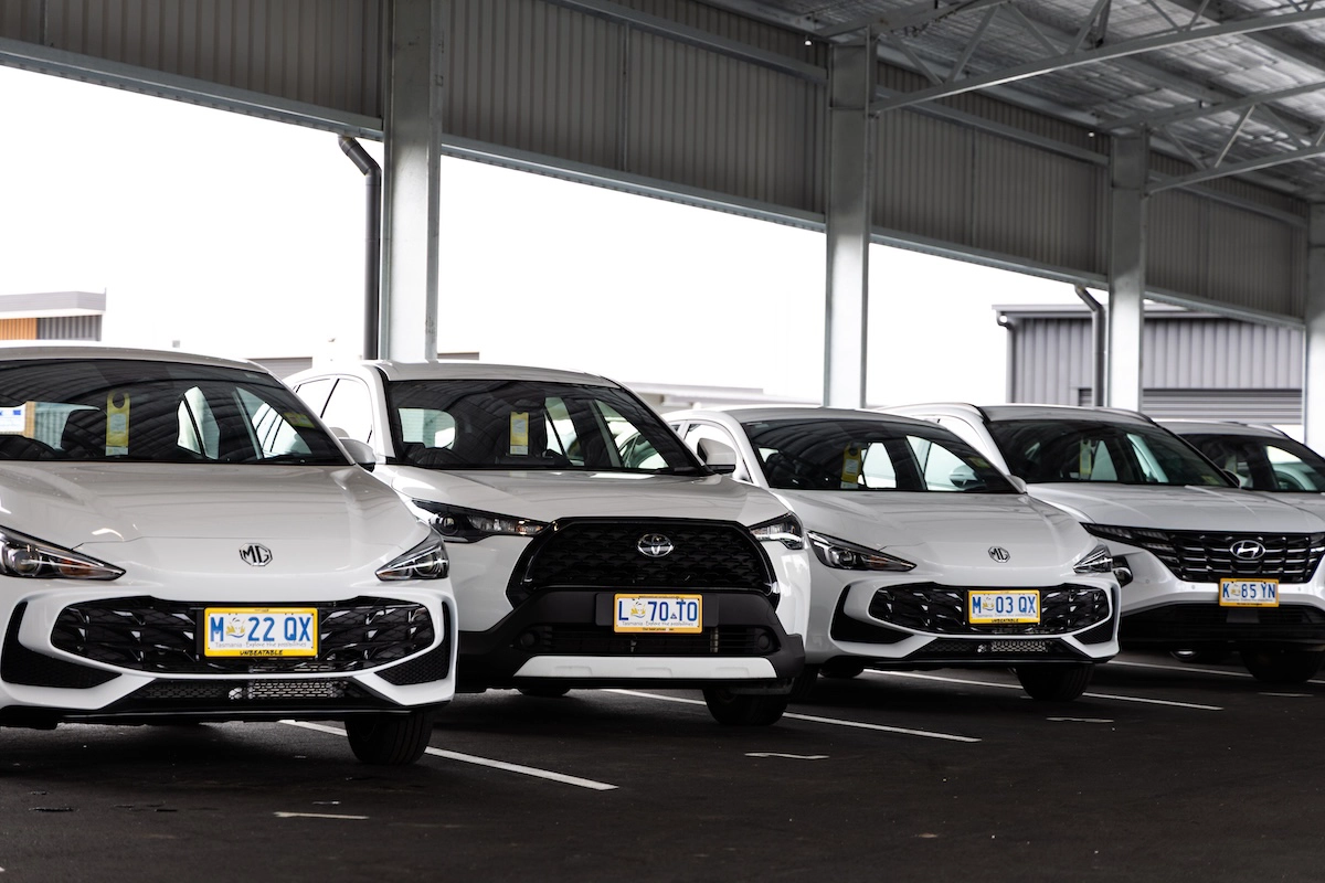 East Coast Car Rentals Fleet