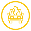 Broken Down Vehicle Icon